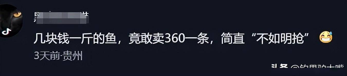 360元/条！贵州大爷木棍吊卖“鲶鱼”引争议，围观网友：这是塘鲺